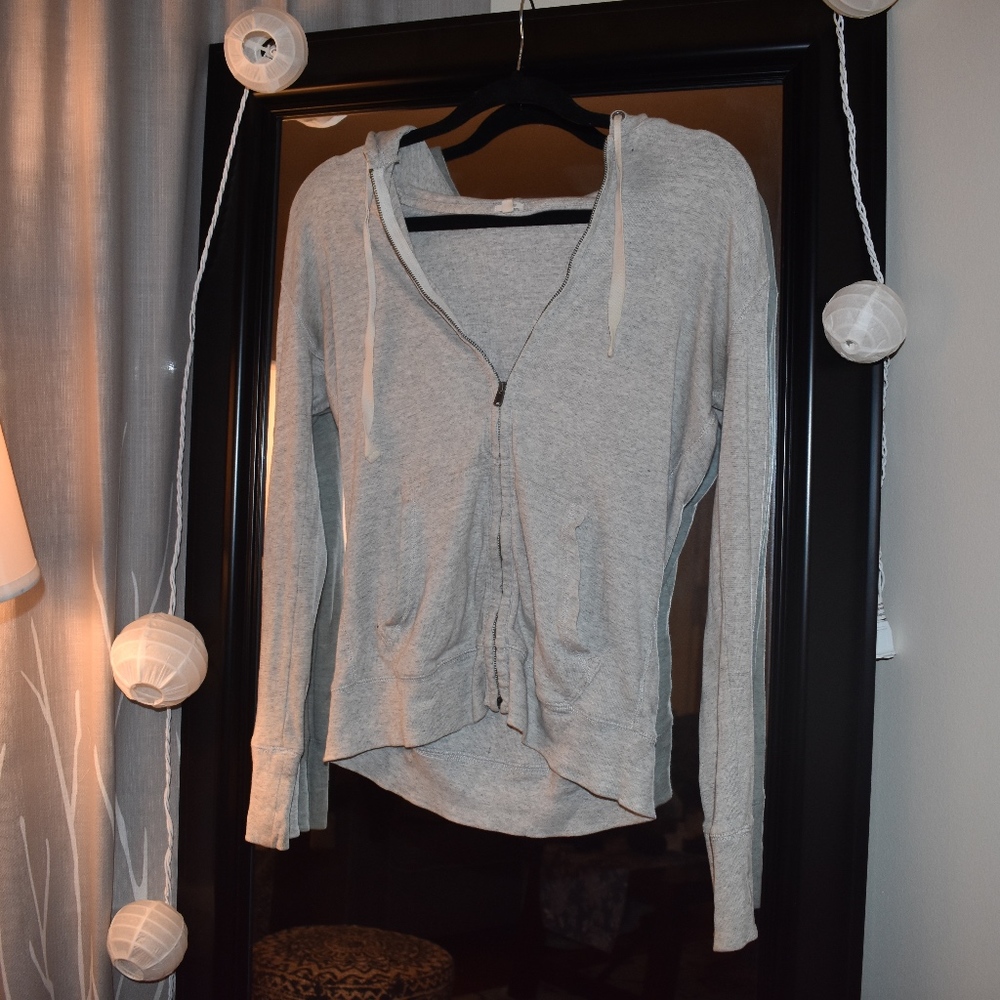 J Crew Zip Up Hoodie